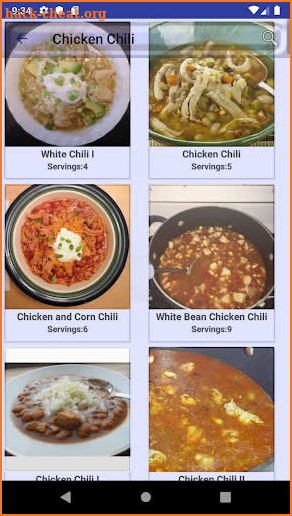 Slow Cooker Chili Recipes screenshot