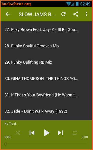 SLOW JAMS R&B SOUL MIX screenshot