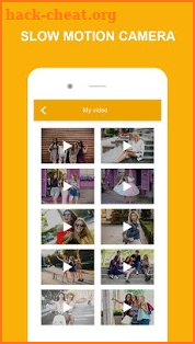 Slow Motion Cam recorder Fast Lapse motion Video screenshot