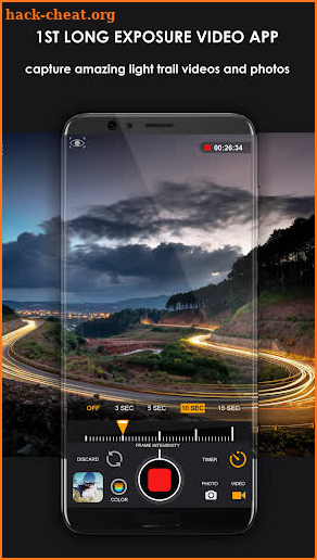 Slow Shutter Long Exposure Photo and Video Camera screenshot