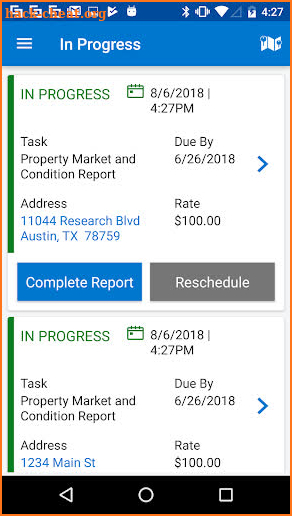 Sluice Work Flow Management screenshot