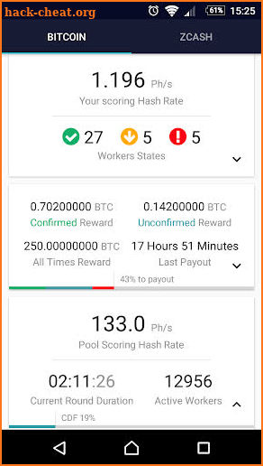 Slush Pool screenshot