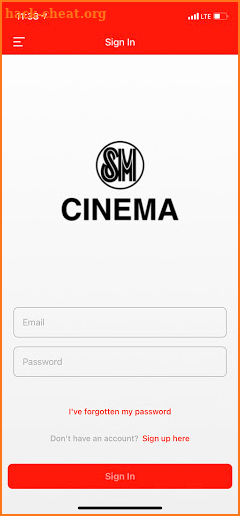 SM Cinema Mobile App screenshot