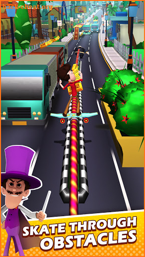 Smaashhing Simmba - Skateboard Rush screenshot