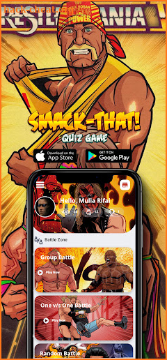 SMACK-THAT! WWE Quiz Games screenshot