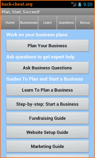 Small Business Coach & Plan screenshot