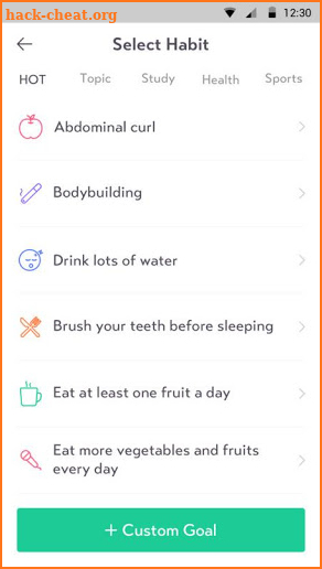 Small Goal - Habit Tracker & Goals Reminder, To do screenshot