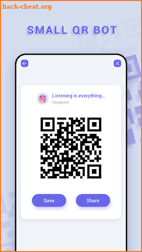 Small QR Bot screenshot