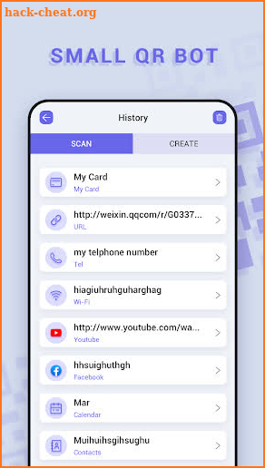 Small QR Bot screenshot