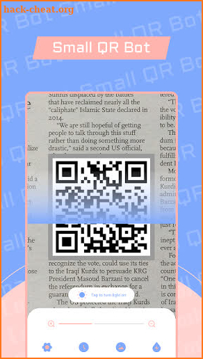 Small QR Bot screenshot