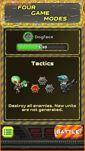 Small War - turn-based strategy game screenshot