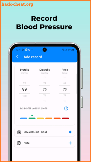 Smart BP, Blood Pressure App screenshot