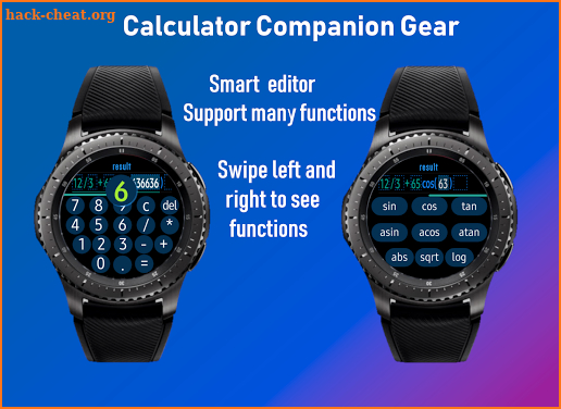 Smart Calculator Gear (for Samsung Gear devices) screenshot