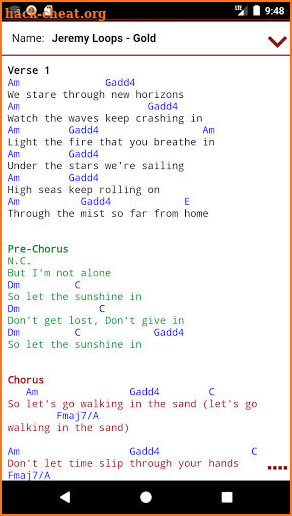 s.mart Chords & Tabs & Lyrics (Songbook) screenshot