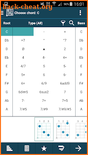 smart Chords & tools (guitar, bass, banjo, uke... screenshot