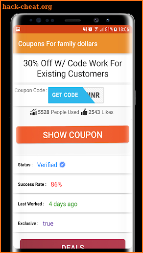 Smart Coupon For Family Dollars2 - 89% OFF Deals screenshot