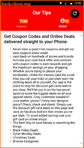 Smart Coupons for Family Dollar screenshot