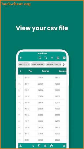 Smart CSV Viewer: Smart Tables screenshot