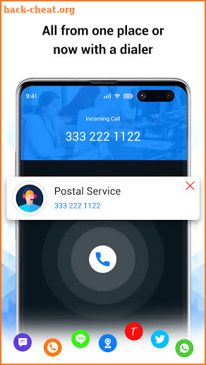 Smart Dialer & contacts screenshot