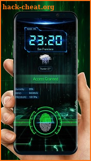 Smart Fingerprint Lock Screen Prank screenshot