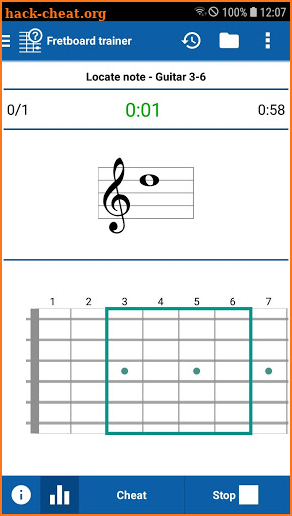 s.mart Fretboard Trainer screenshot