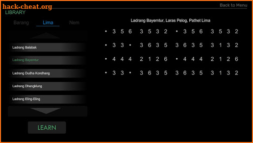 Smart Gamelan: Saron Laras Pelog screenshot