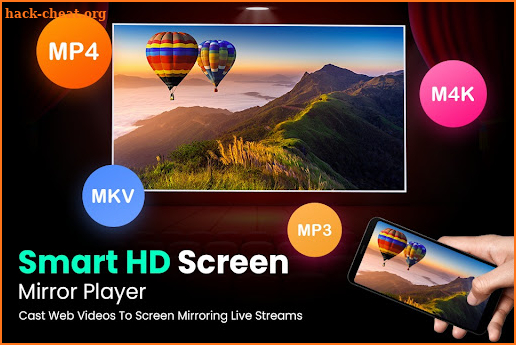 Smart HD Screen Mirror Player screenshot