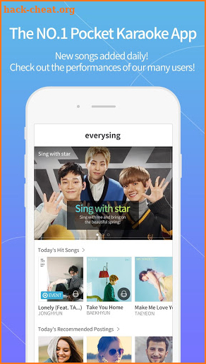 Smart Karaoke: everysing Sing! screenshot