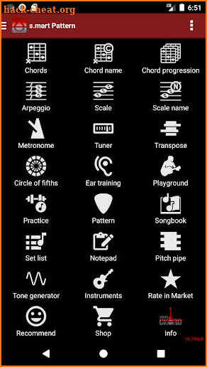 s.mart Pattern (finger picking trainer) screenshot