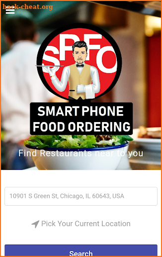 Smart Phone Food Ordering screenshot