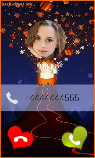 Smart  Photo Screen Caller ID screenshot