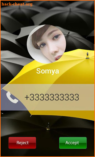 Smart  Photo Screen Caller ID screenshot