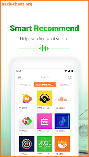 Smart Radio FM - FREE Music, Internet & FM radio screenshot