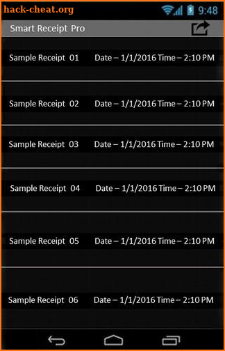 Smart Receipt Pro screenshot