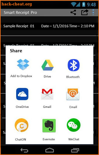 Smart Receipt Pro screenshot