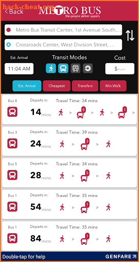 Smart Ride App screenshot