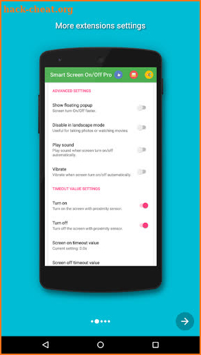 Smart Screen On/Off Pro screenshot