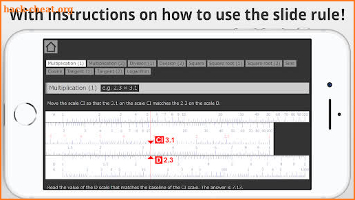 Smart Slide Rule screenshot