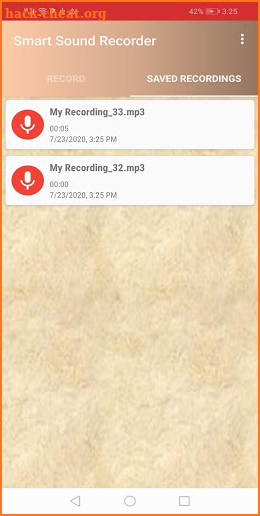 Smart Sound Recorder No-ad screenshot