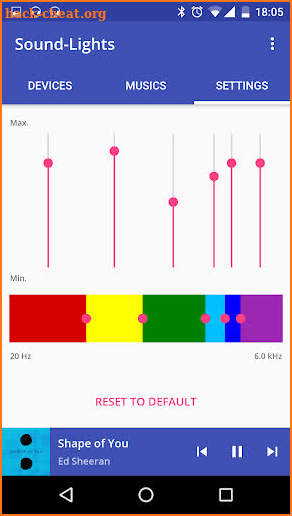 Smart SoundLights for PLAYBULB screenshot