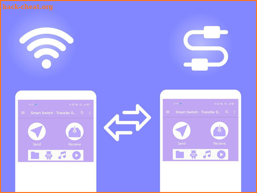 Smart switch - Transfer file app screenshot