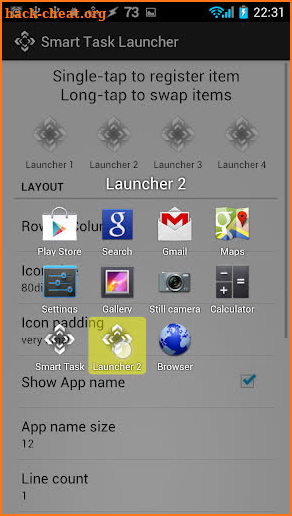 Smart Task Launcher PRO screenshot