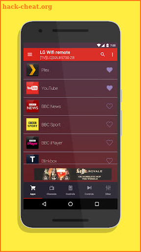 Smart TV Remote for LG SmartTV screenshot