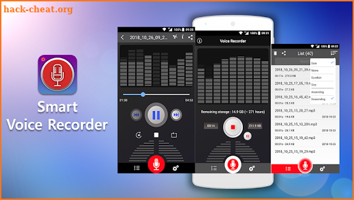 Smart Voice Recoder 2019 screenshot