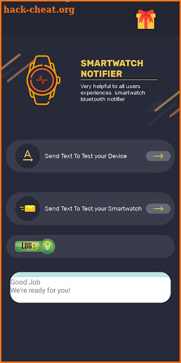 Smart watch Bt Notifier: sync watch & wear app screenshot