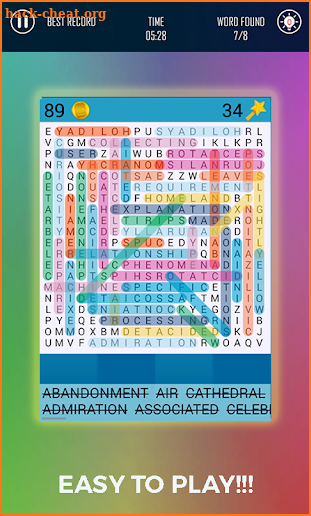 Smart Word Finder - Word Search Puzzle screenshot