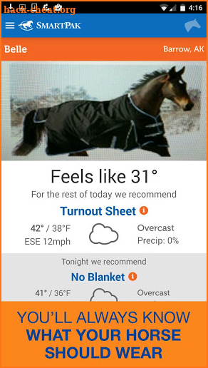 SmartBlanket screenshot