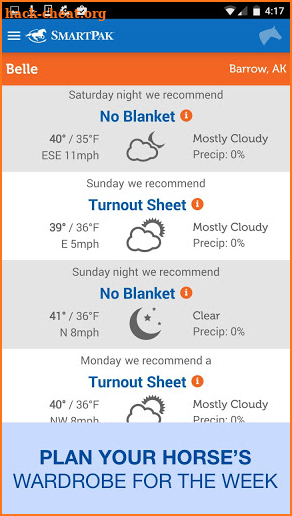 SmartBlanket screenshot