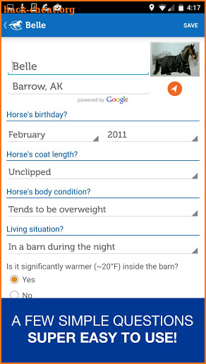 SmartBlanket screenshot