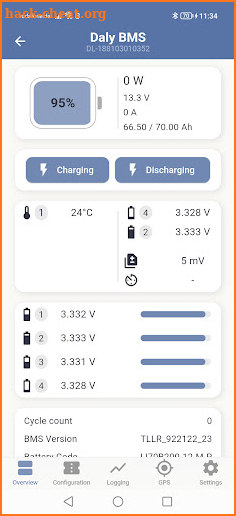 SmartBMS Utility screenshot